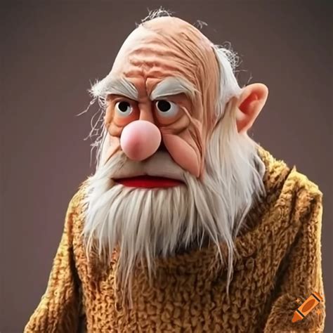 Muppet style grumpy old men characters on Craiyon