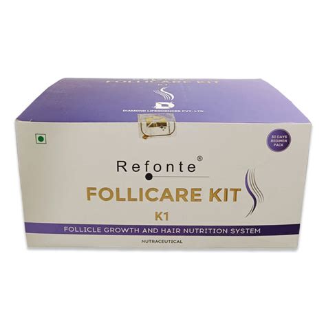 Buy Refonte Follicare Kit K1 @ Rs. 2338/- from Diamond Lifesciences