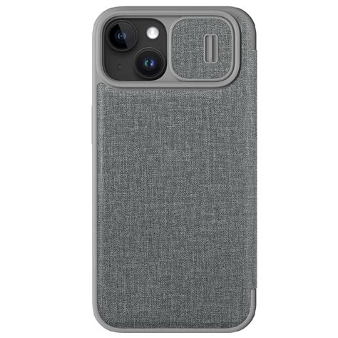 Nillkin Case for Apple iPhone 15 Plus (6.7" Inch) Qin Pro Cloth Leather ...