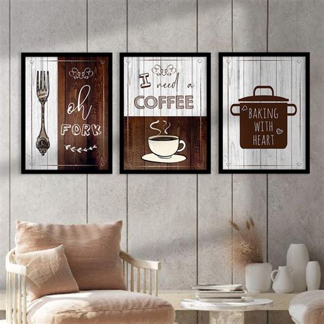 Wall Decor for Kitchens and Restaurants - Posters and Paintings with ...