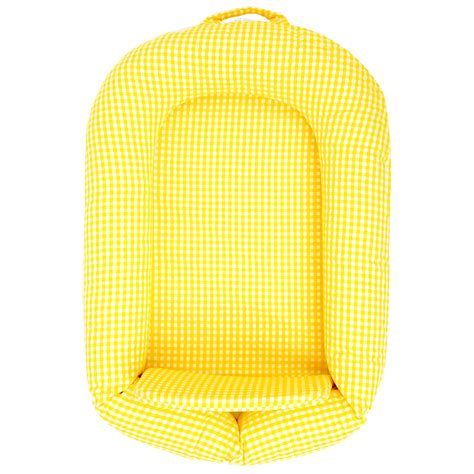 BABY NEST - YELLOW GINGHAM NESTO PAD | TULO BABY