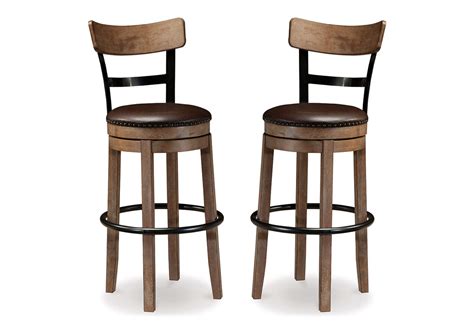 Pinnadel Bar Height Bar Stool (Set of 2)