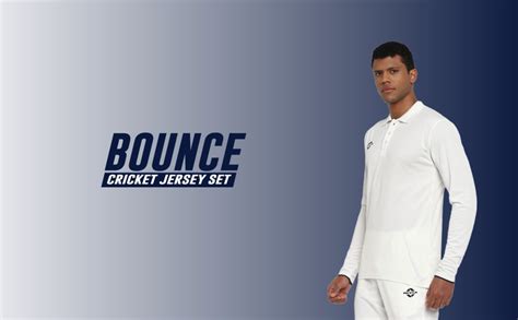 Nivia Bounce Full Sleeve Cricket Jersey Set for Men, Cricket wear for ...