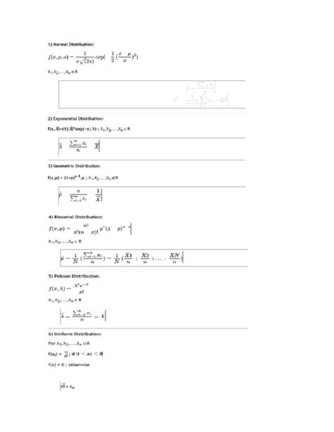 Image result for MLE of Normal Distribution
