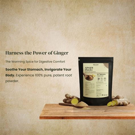Ginger Digestive Health Powder – Amrita Naturals