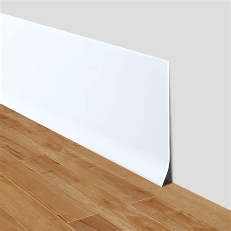 LSGCQ Flexible Baseboard Molding Trim 4 Inch x 40 Feet Self-Adhesive ...