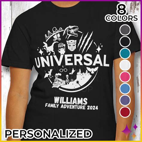 Custom Universal Studios Shirt Wizard Family Trip T-shirt ...