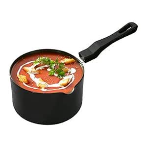 Buy Usha Shriram Hard Anodized Sauce Pan/Tea Pan/Milk Pan 1.5L (Gas ...