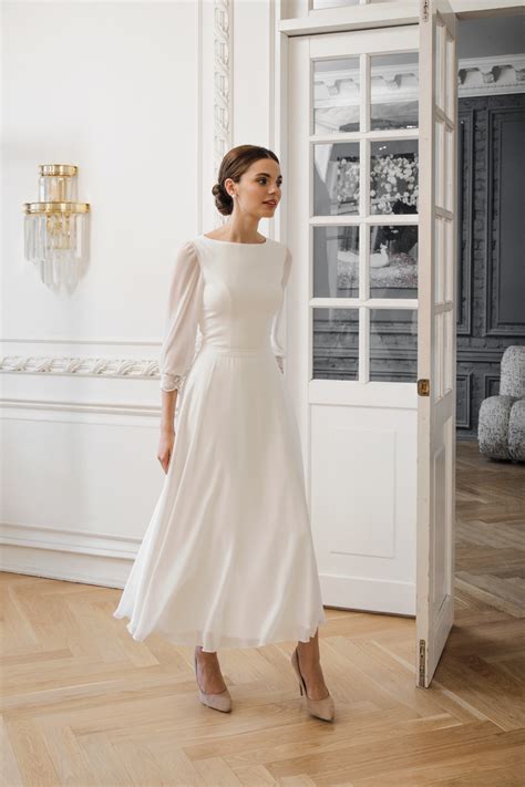 Courthouse wedding casual simple wedding dresses 60 photos ...