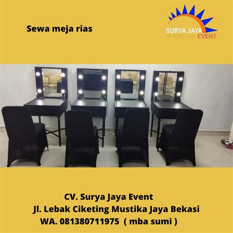 Sewa Meja Rias Jembatan Lima Tambora Jakarta Barat