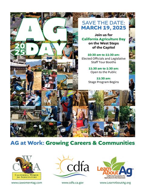 CDFA - California Agriculture Day Wednesday, March 19, 2025