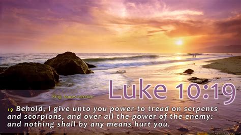 Luke 10:19 Wallpaper | Luke 10 19, Bible verse background, Bible verse ...