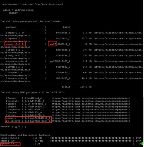 Installing OpenCV Python 3.9 in Anaconda 的图像结果