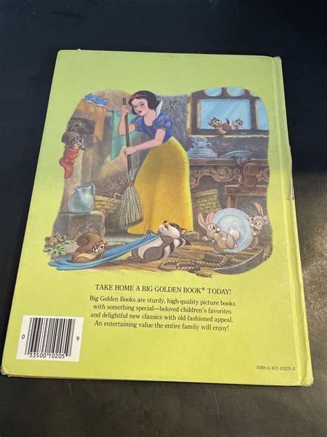 Snow White and the Seven Dwarfs Big Golden Book 1984 India | Ubuy