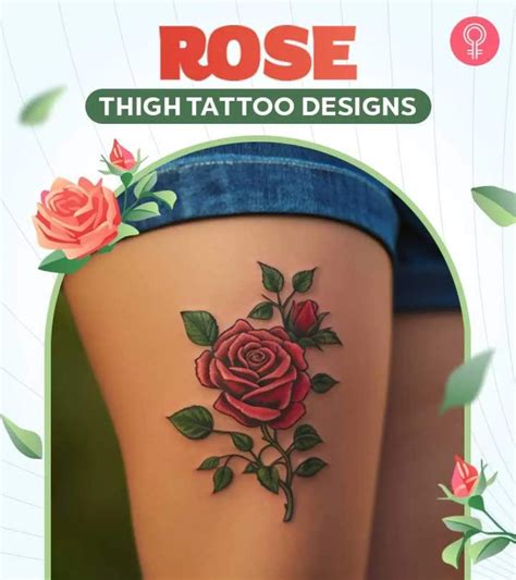 Rose Thigh Tattoo Designs: 50 Stunning Ideas For 2026