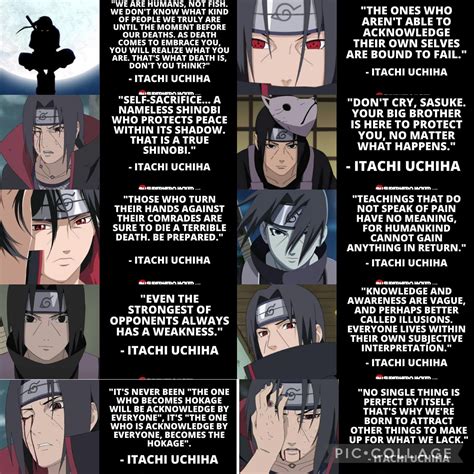 Itachi Epic Quotes Zig Zag Naruto Movie Character Itachi Uchiha Photo