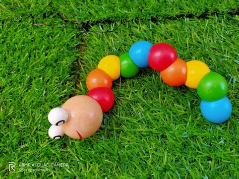 Wooden Catterpillar toy