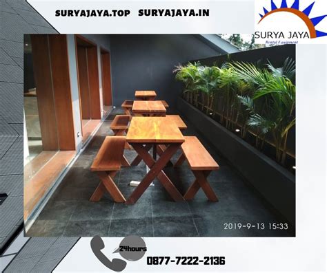 Sewa Meja Kursi Taman Jakarta Kualitas Terbaik Siap Kirim