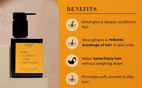 Buy Namaskar Ayurved Pure & Gentle Hair Conditioner | For Dry and ...
