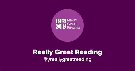 Really Great Reading | Instagram, Facebook, TikTok | Linktree