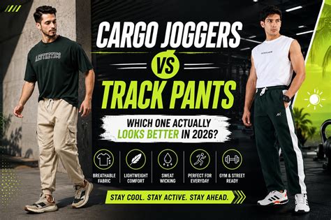 Cargo Joggers vs Track Pants — Which One Looks Better In 2026 ...