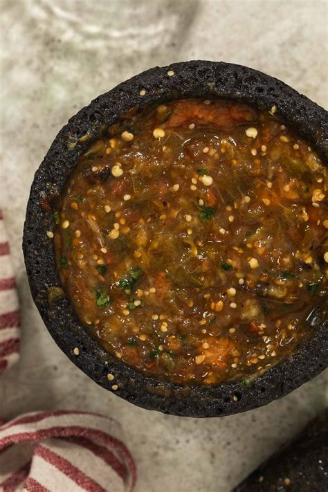 Molcajete salsa | Espresso My Kitchen