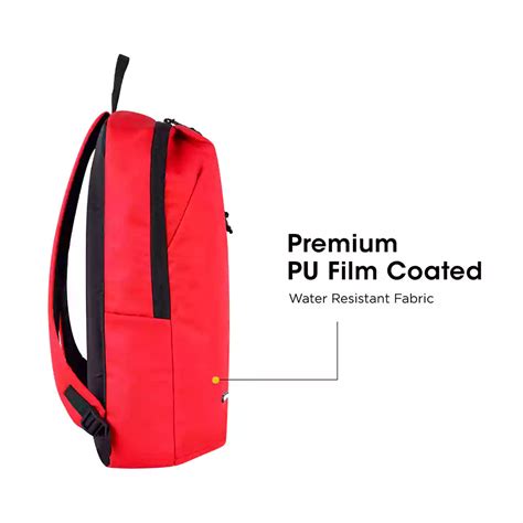 Gear Lite 15L Small Water Resistant Backpack (Red-Black) – Gear Bags ...