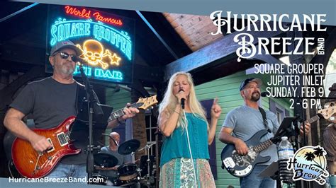 Hurricane Breeze Band Live at Square Grouper Jupiter Inlet, Square ...