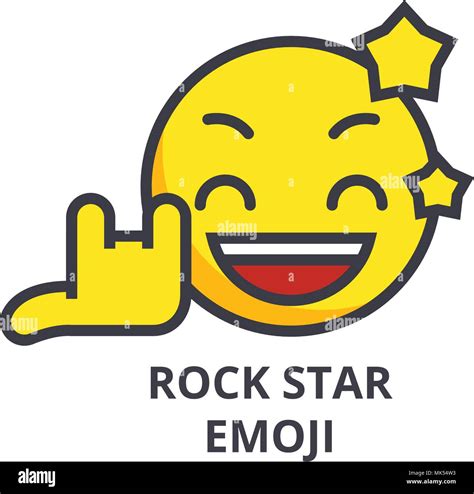 Rock And Roll Smiley Face