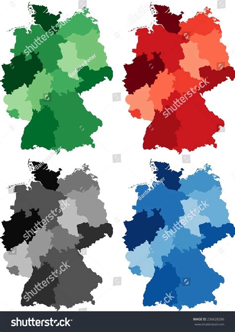 Detailed Map Germany 的图像结果