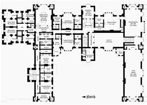 Castle House Design Floor Plan