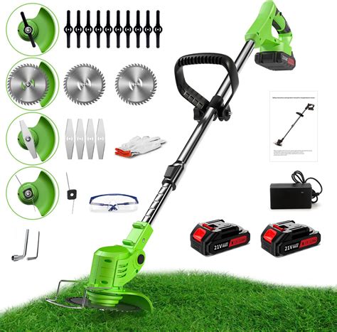 Amazon.com : XIELAOBAN Cordless String Trimmer, 21V Electric Weed ...