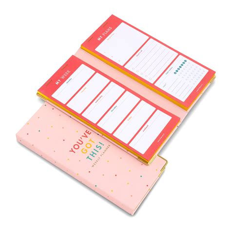 Weekly Planner (Sprinkles) – 7mm - Fine Paper Stationery