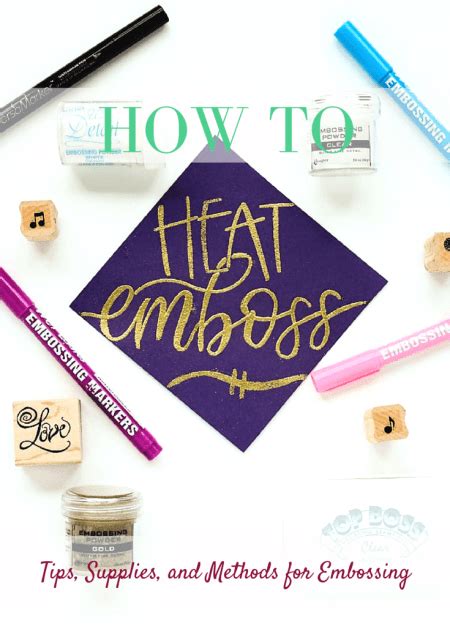 Image result for Using a Hot Embossing Tool