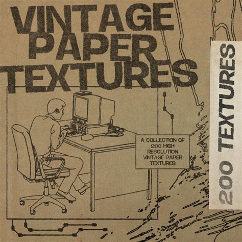 Textures - Vintage Paper, Grunge Overlays, Realistic Texture