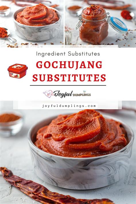 12 Best Gochujang Substitutes (Korean Chili Paste) » Joyful Dumplings
