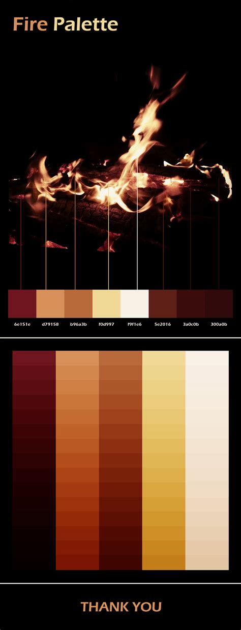 Fire Color Palette on Behance