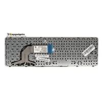 Lap Gadgets Replacement Keyboard with Frame for HP Laptops (Black ...