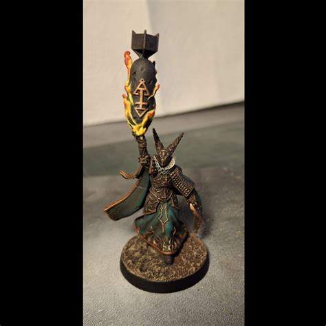 3D Print of Trench Crusade - Artillery Witch - Heretic Legions by Keez