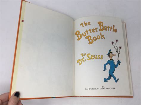 The Butter Battle Book by Dr. Seuss: Very Good Hardcover (1984) First ...