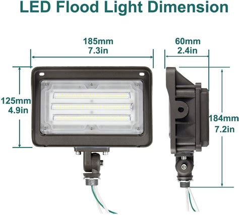 kadision LED Flood Light 50W, Dusk-to-Dawn India | Ubuy