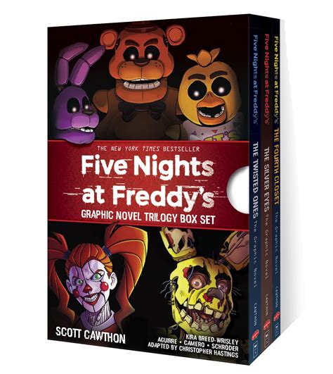 Five Nights at Freddy's Graphic Novel Trilogy Box Set: Cawthon, Scott ...