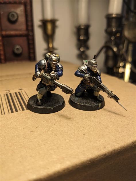 Completed my first set, a Death Korps of Krieg kill team. : r/Warhammer40k