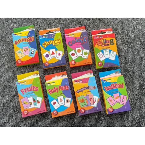 Jual Baapaang - Flash Cards For Kids / Kartu Pintar Anak / Flashcard ...