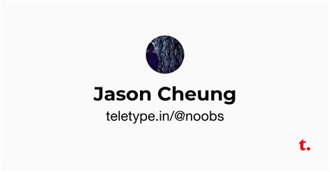 Jason Cheung — Teletype