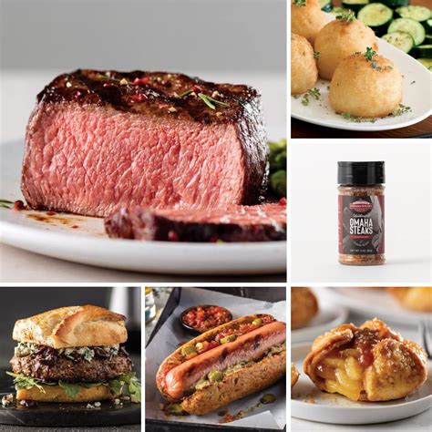 Amazon.com: Omaha Steaks Deluxe Gift Package (4x Butcher's Cut Top ...