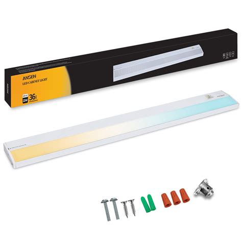 Ansen Hardwired Under Cabinet Lighting, 36in 22W LED Light for Kitchen ...