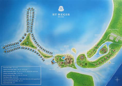 Bora Bora Resort Map