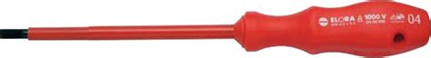 ELORA VDE-Screwdriver, plain slot 1,2x8,0, ELORA-900-IS 175 | 30,000 ...