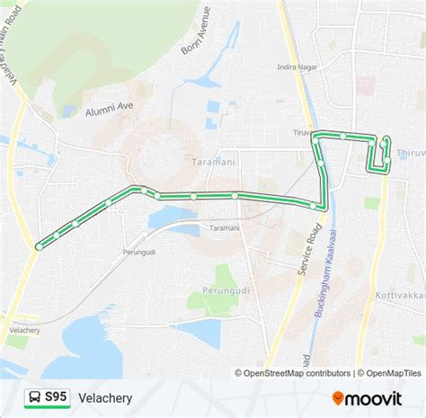 S95 Route: Schedules, Stops & Maps - Velachery (Updated)